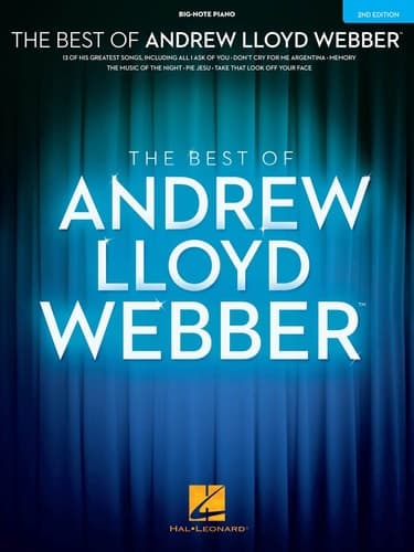Cover of The Best of Andrew Lloyd Webber 2nd Edition