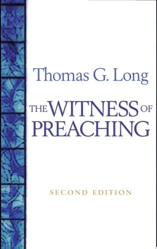 Cover of The Witness of Preaching