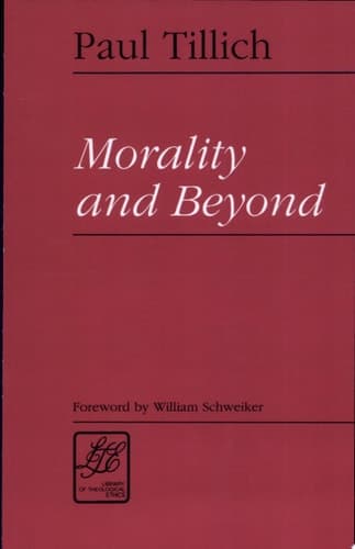 Cover of Morality and Beyond