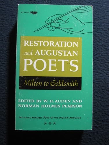 Cover of Poets of the English Language