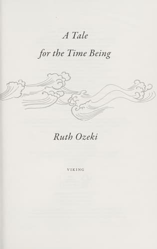 Cover of A Tale for the Time Being