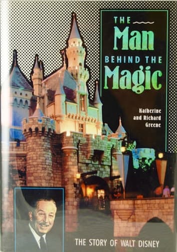 Cover of The Man behind the Magic: The Story of Walt Disney