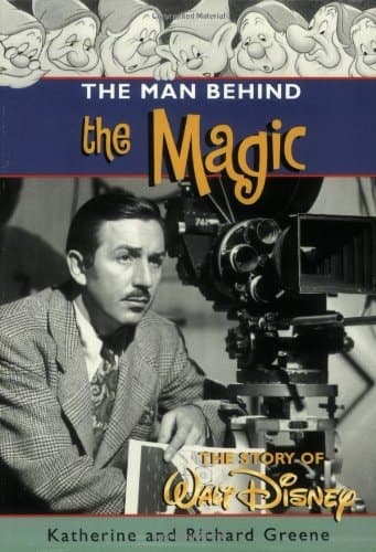 Cover of The Man behind the Magic: The Story of Walt Disney