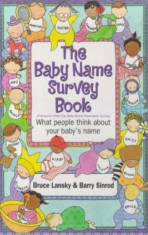 Cover of The Baby Name Survey Book