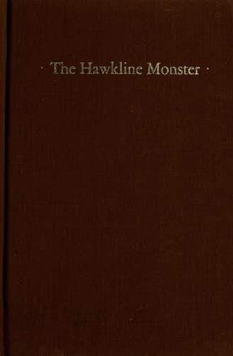 Cover of The Hawkline Monster: A Gothic Western