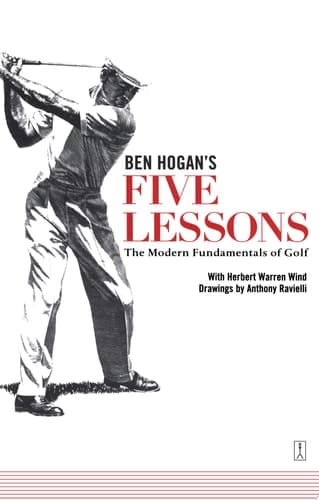 Cover of Ben Hogan's Five Lessons The Modern Fundamentals of Golf