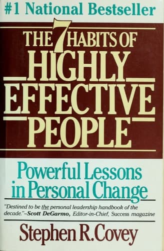 Cover of The 7 Habits of Highly Effective People: Powerful Lessons in Personal Change