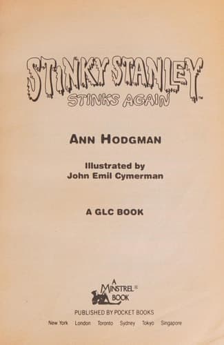 Cover of Stinky Stanley Stinks Again