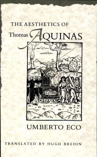 Cover of The Aesthetics of Thomas Aquinas