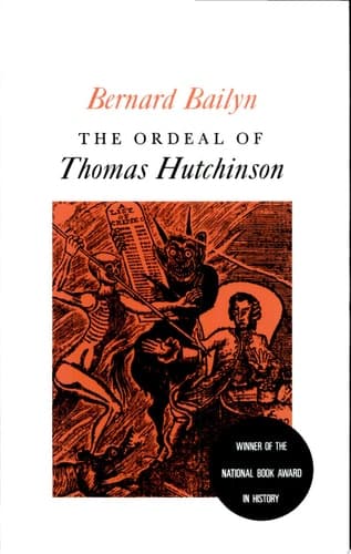 Cover of The Ordeal of Thomas Hutchinson