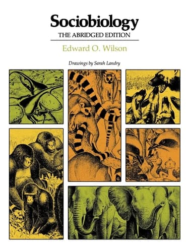 Cover of Sociobiology: The Abridged Edition