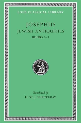 Cover of Jewish antiquities
