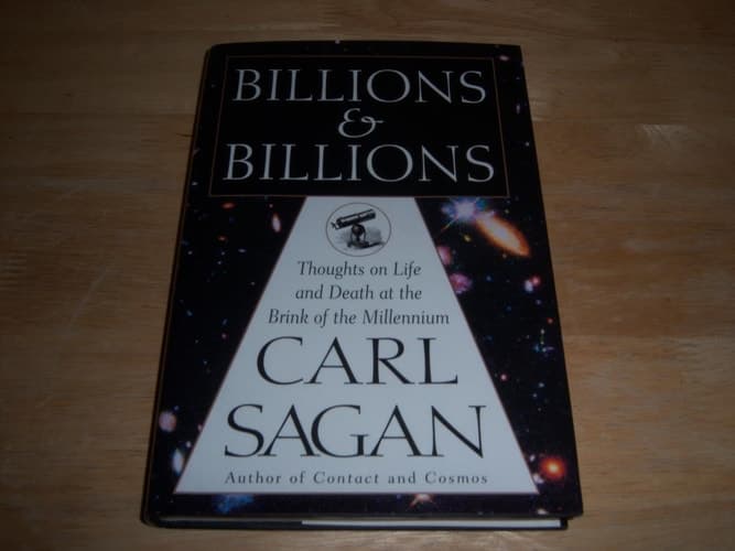 Cover of Billions and Billions: Thoughts on Life and Death at the Brink of the Millennium