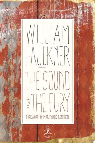 Cover of The Sound and the Fury The Corrected Text with Faulkner's Appendix