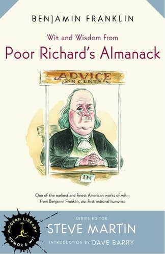 Cover of Wit and Wisdom from Poor Richard's Almanack