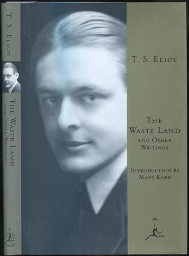 Cover of The Waste Land and Other Writings