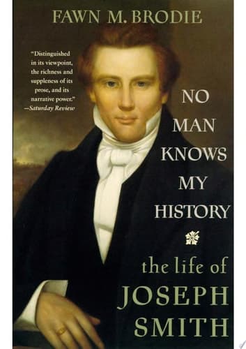 Cover of No Man Knows My History The Life of Joseph Smith