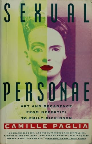Cover of Sexual Personae Art & Decadence from Nefertiti to Emily Dickinson
