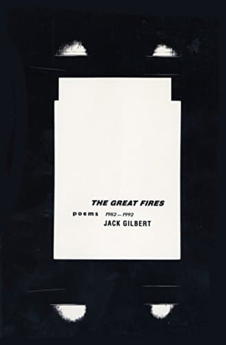 Cover of The Great Fires Poems, 1982-1992