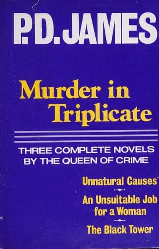 Cover of Murder in Triplicate Three Complete Novels by the Queen of Crime
