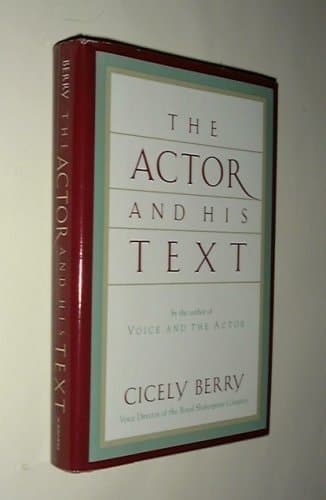 Cover of The Actor and His Text