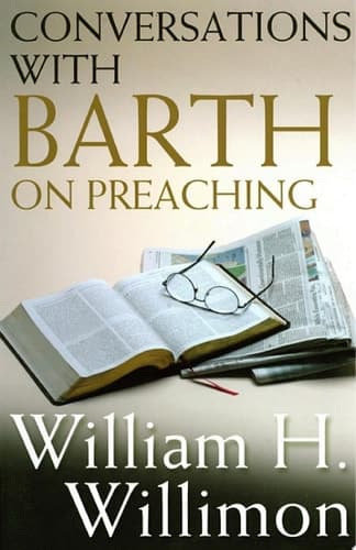 Cover of Conversations with Barth on Preaching