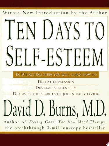Cover of Ten Days to Self-Esteem