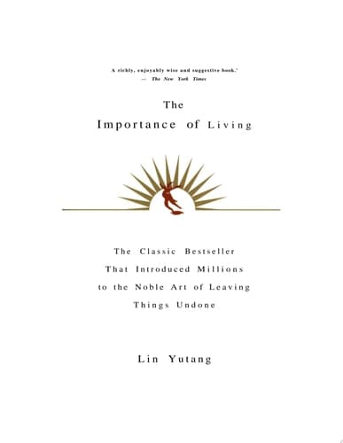Cover of The Importance Of Living