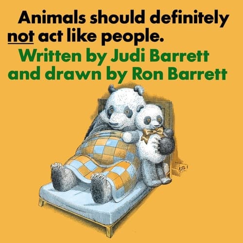Cover of Animals Should Definitely Not Act Like People