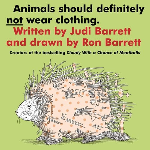 Cover of Animals Should Definitely Not Wear Clothing