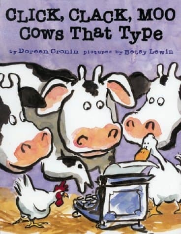 Cover of Click, Clack, Moo Cows that Type