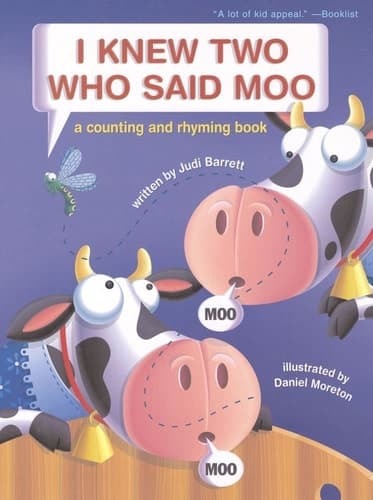 Cover of I Knew Two Who Said Moo A Counting and Rhyming Book