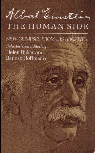 Cover of Albert Einstein, the Human Side New Glimpses from His Archives