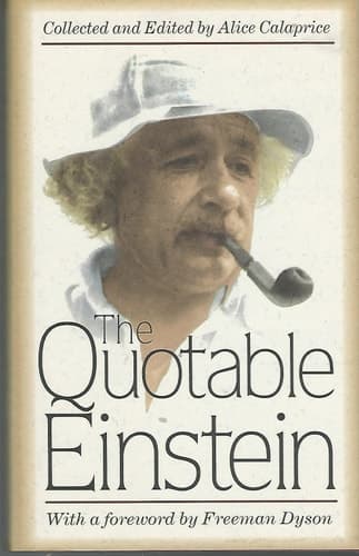 Cover of The Quotable Einstein