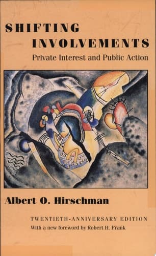 Cover of Shifting Involvements Private Interest and Public Action