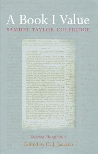 Cover of A Book I Value Selected Marginalia