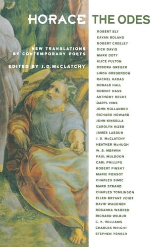Cover of Horace, The Odes New Translations by Contemporary Poets
