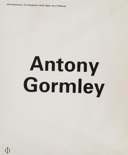 Cover of Antony Gormley