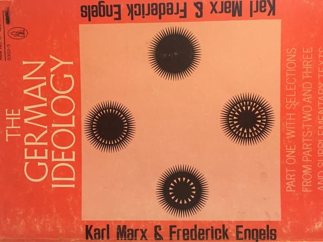 Cover of The German Ideology