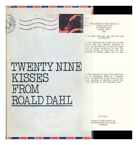 Cover of Twenty-nine Kisses from Roald Dahl