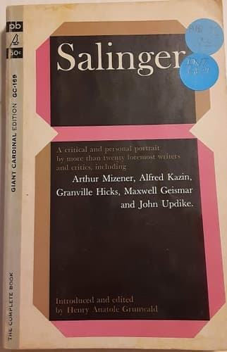 Cover of Salinger: A Critical and Personal Portrait