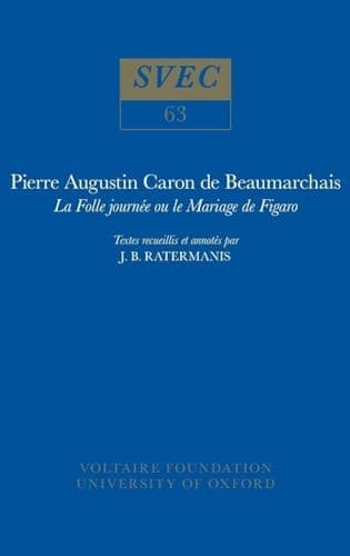Cover of Le Mariage de Figaro Publié Par J. B. Ratermanis