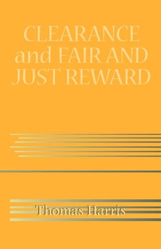 Cover of Clearance and Fair and Just Reward