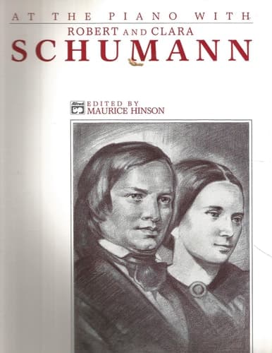Cover of At the Piano with Robert and Clara Schumann