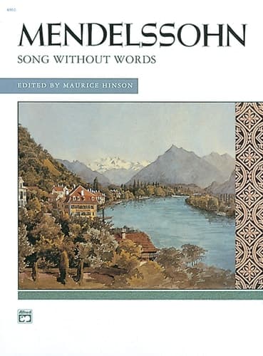 Cover of Songs Without Words For the Piano : Complete