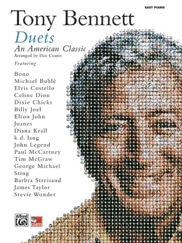 Cover of Tony Bennett -- Duets (an American Classic) Easy Piano
