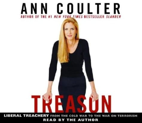 Cover of Treason: Liberal Treachery from the Cold War to the War on Terrorism