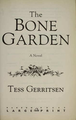 Cover of The Bone Garden A Novel