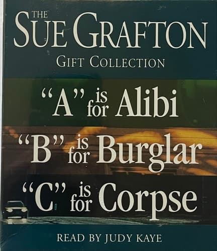 Cover of Sue Grafton ABC Gift Collection: "A" Is for Alibi, "B" Is for Burglar, "C" Is for Corpse (A Kinsey Millhone Novel)