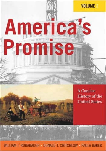 Cover of America's Promise A Concise History of the United States